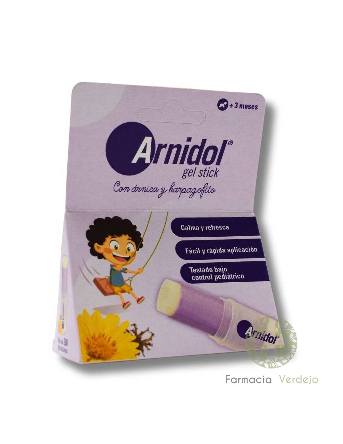 ARNIDOL GEL STICK Para inchaços e contusões 15 ML