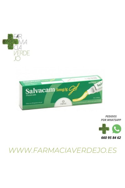 SALVACAM 5 mg/g CUTANEO GEL 1 TUBO 60 g