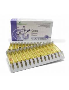 GLUCOSOR COBRE 28 AMPOLLAS INFECCIONES HUESOS PIEL...