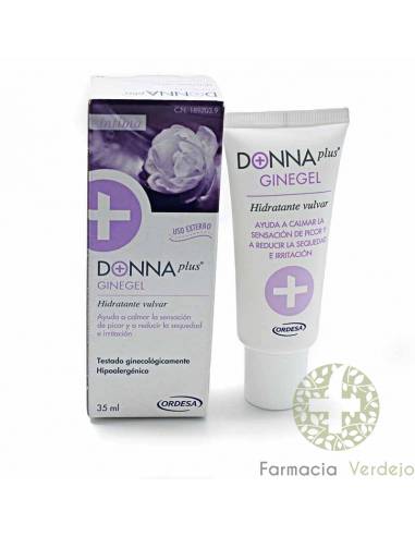 DONNAPLUS GINEGEL 35 ML COCEIRA SECA VAGINAL