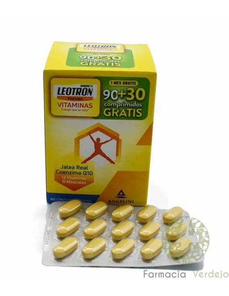 LEOTRON VITAMINAS  90 COMP Energía y vitalidad