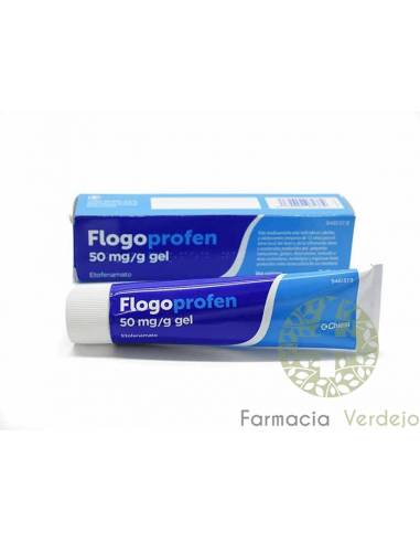 FLOGOPROFEN 50 mg/g GEL CUTANEO 1 TUBO 60 g DOLOR INFLAMACION