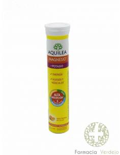 AQUILEA MAGNÉSIO+ POTÁSSIO 14 COMP EFERVESCENTES Energia,...