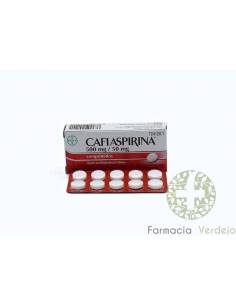 CAFIASPIRINA 500 mg/50 mg 20 COMP Alivio de dolor leve y...
