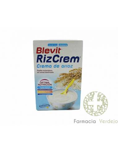 BLEVIT RIZCREM  300 G Crema instantánea de arroz