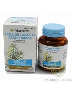 COLA DE CABALLO ARKOPHARMA 190 MG 100 CAPS Remineraliza y...