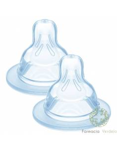 MAMILO DE SILICONE MAM TEAT 1 FLUXO LENTO 0+M
