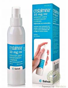 CRISTALMINA 10 mg/ml SOLUCION PARA PULVERIZACION CUTANEA...