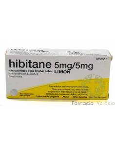 HIBITANE 20 SUCK TABLETS (sabor limão) Acalma irritação...