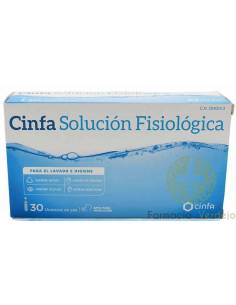 CINFA SOLUÇÃO SALINA EM DOSE ÚNICA 5 ML 30 U Lavagem e...