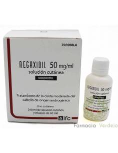 REGAXIDIL 50 MG/ML SOLUÇÃO PARA A PELE PARA FORTALECER O...