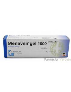 MENAVEN 1000 UI/g GEL DE PELE 60 g MÁ CIRCULAÇÃO