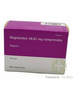 MAGNESIUMBOI 48.62 MG 50 COMPRIMIDOS Repõe os níveis de...
