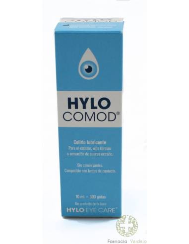 ▷ HYLO-COMOD® colirio para ojo seco leve o moderado