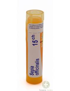 SEPIA OFFICINALIS 15 CH TUBO SIMPLE GRANULOS BOIRON...