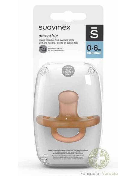 CHUPETA DE SILICONE T SUAVINEX ALLSILICONE 0-6 M
