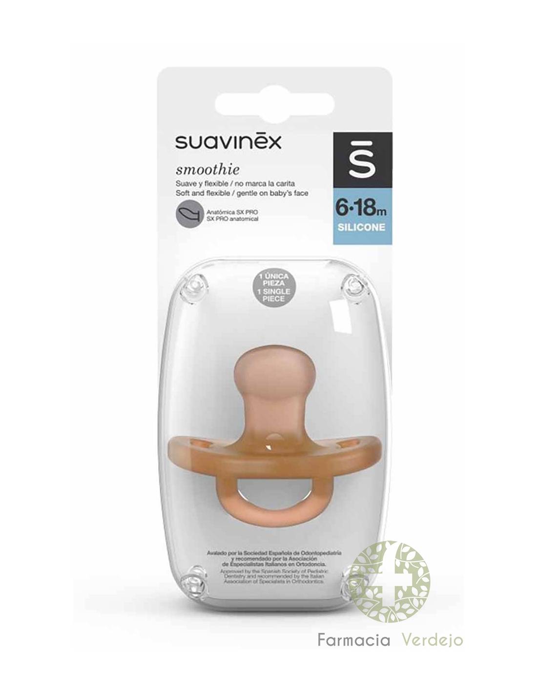 Suavinex Zero Chupete Silicona 6-18 Meses