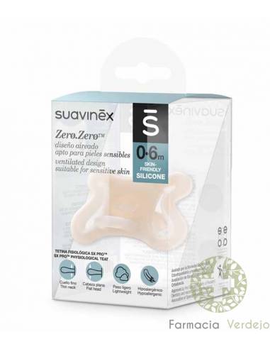 Comprar Suavinex® chupete silicona todosilicona +6m 1ud - FarmaZara