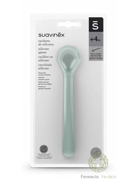 SUAVINEX CUCHARA SILICONA ENCIAS SENSIBLES +4M