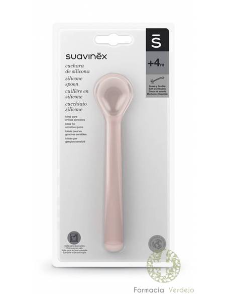 SUAVINEX COLHER DE SILICONE GENGIVAS SENSÍVEIS +4M