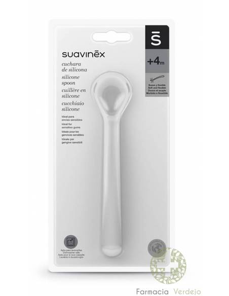 SUAVINEX COLHER DE SILICONE GENGIVAS SENSÍVEIS +4M