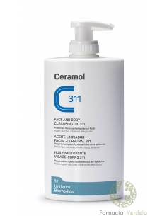 CERAMOL ÓLEO DE LIMPEZA FACIAL-CORPORAL 311 400 ML
