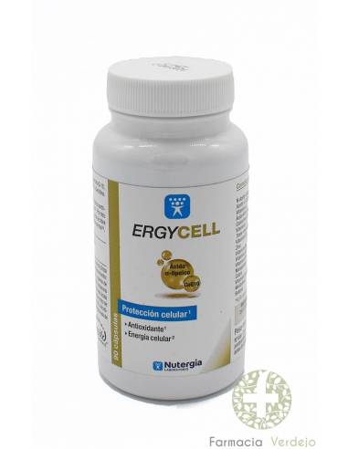 ERGYCELL  90 CAPS NUTERGIA Superantioxidante, energético y antienvejecimiento celular