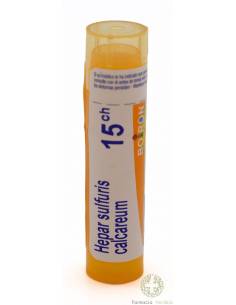 HEPAR SULFURIS CALCAREUM BOIRON C15 GLOBULOS 1 ENVASE 4 g