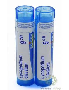 LYCOPODIUM CLAVATUM BOIRON C9 GLOBULOS 2 ENVASES 4 g