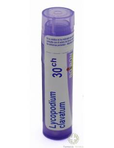 LYCOPODIUM CLAVATUM BOIRON C30 GLOBULOS 1 ENVASE 4 g