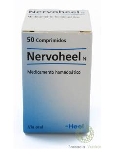 NERVOHEEL 50 COMPRIMIDOS Estimula o corpo contra a...