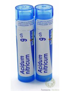 ACIDUM NITRICUM 9 CH GRÂNULOS TUBO DUPLO BOIRON