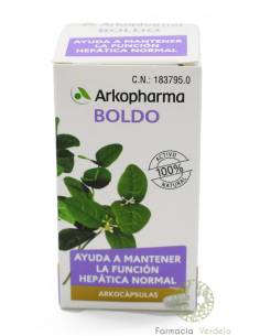 BOLDO ARKOPHARMA MANUTENÇÃO HEPÁTICA 48 CÁPSULAS