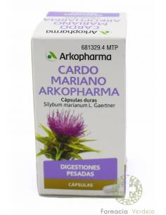 CARDO MARIANO ARKOPHARMA 300 MG 50 CAPSULAS Regulación y...
