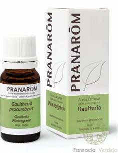 ÓLEO ESSENCIAL WINTERGREEN 10ML PRANAROM CONTRA A DOR E...