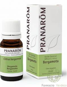 PRANAROM ÓLEO ESSENCIAL DE BERGAMOTA 10ML