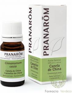 CANELA DA CHINA ÓLEO ESSENCIAL PRANAROM 10 ml...