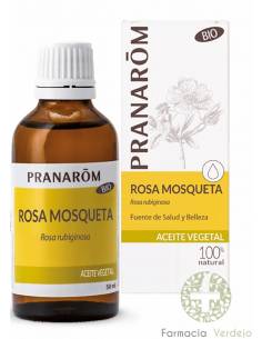PRANAROM MOSQUETE ROSA BIO ÓLEO VEGETAL 50 ML