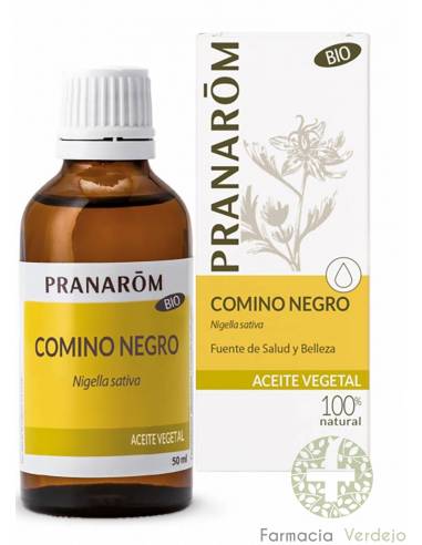 ACEITE VEGETAL COMINO NEGRO PRANAROM 50ML...