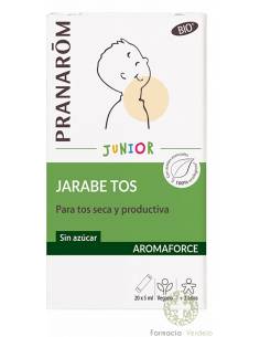XAROPE PARA TOSSE AROMAFORCE JUNIOR PRANAROM 20 VARAS 5ML...