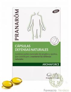 CAPSULAS DEFENSAS NATURALES AROMAFORCE BIO  30 C PRANAROM...