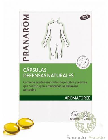 CÁPSULAS AROMAFORCE DEFESAS NATURAIS 30...