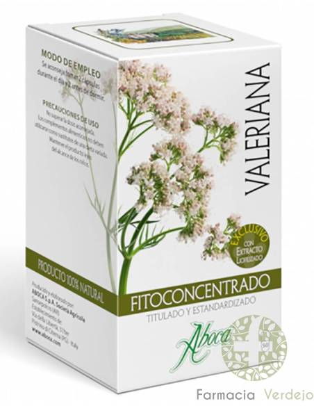 VALERIANA PHYTOCONCENTRATE ABOCA 500 MG 50 CAPSU