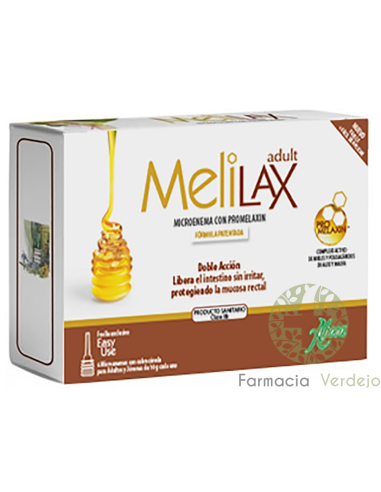 MELILAX ADULTOS 6 MICROENEMAS ABOCA Alívio suave e natural para a constipação