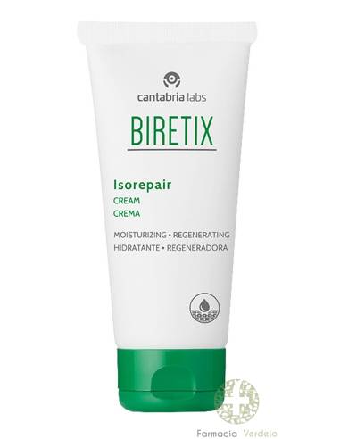 BIRETIX ISOREPAIR CREMA HIDRATANTE REGENERADORA 1 ENVASE 50 ML