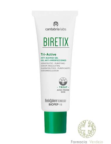 BIRETIX TRI-ACTIVE GEL ANTI-IMPERFECCIONES  50 ML