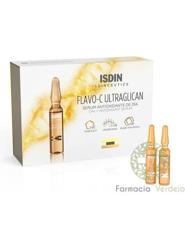 ISDINCEUTICS FLAVO-C ULTRAGLICANO 2 ML 30 AMPOLL