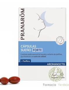 PRANAROM CÁPSULAS DO SONO FORTE AROMANOCTIS Promove um...