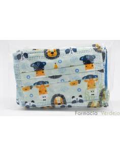 MÁSCARA CIRÚRGICA LEON GIRAFA INFANTIL