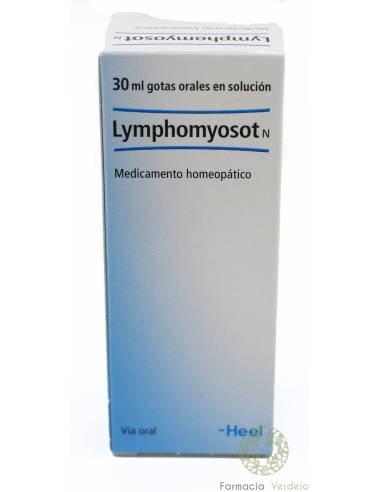 HEEL LYMPHOMYOSOT N 30ML Estimula drenaje...